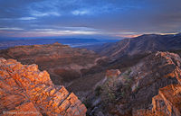 Aguereberry Point, Sunset