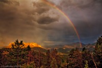 Rainbow from Many Parks Curve