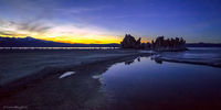 Mono Lake Pano 3, Sunset