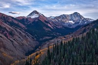 Clark Peak, K2 and Capitol Peak