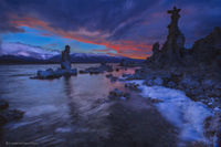 Sunset Storm, Mono Lake