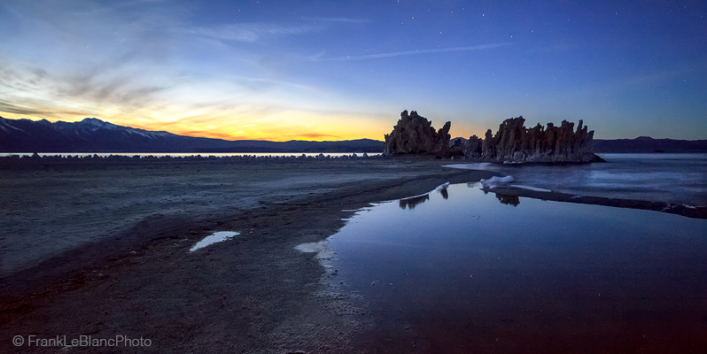 Mono Lake Pano, Sunset