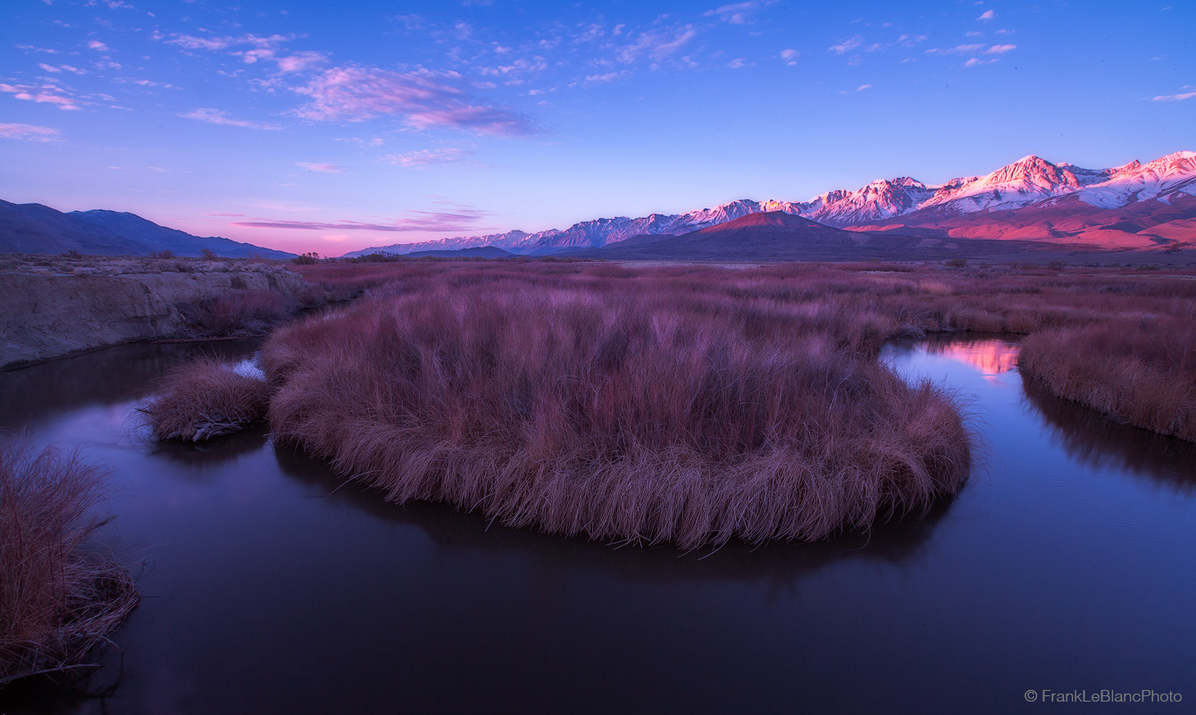 california, owens, valley, river, sierra, nevada, eastern, moutains, spring, trees, foliage, cottonwood, willow, rabbit brush...