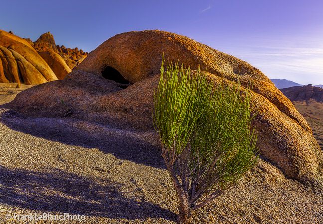 The shape of this rock was formed by water, and given its undulatory movement you can imagine hundreds of thousand years ago...